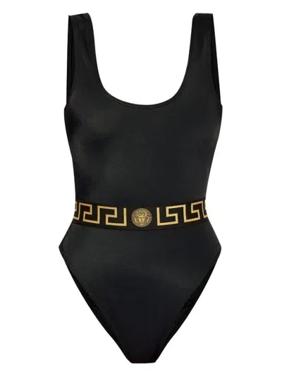 Versace Swimwear In Black