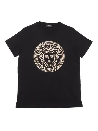 Versace T-shirt In Black