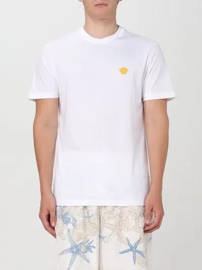 Versace T-shirt  Men Color White In Weiss