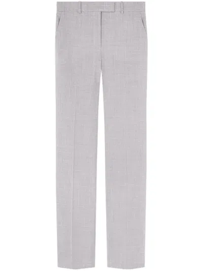 Versace Tailored Straight-leg Trousers In Multicolor