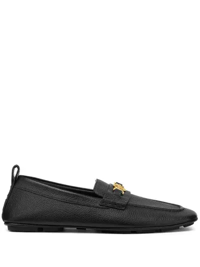 Versace La Medusa Loafers In Multicolor