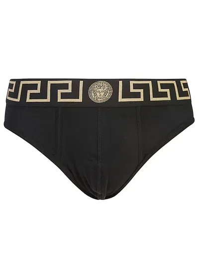 Versace Swimwear In Black