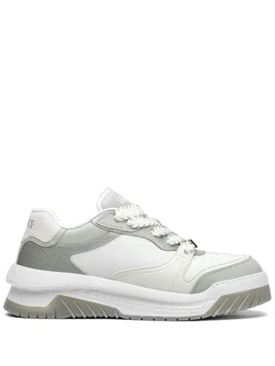 Versace Sleek High-quality Sneakers With Comfortable Fit And Sporty Design In White