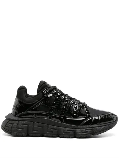 Versace Sneakers Trigreca In Black