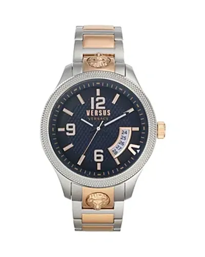 Versus Reale Watch, 44mm In Blue/two-tone