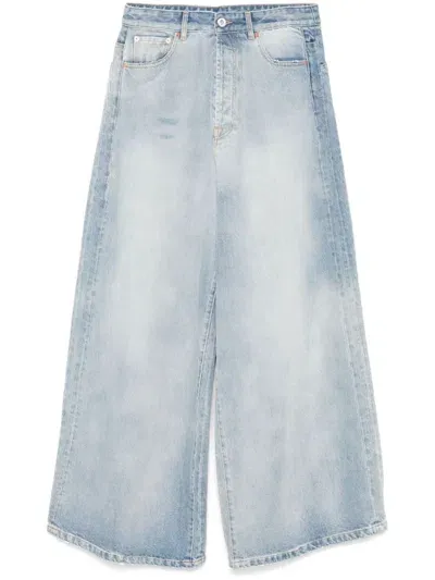 Vetements Big Shape Jeans In Blue