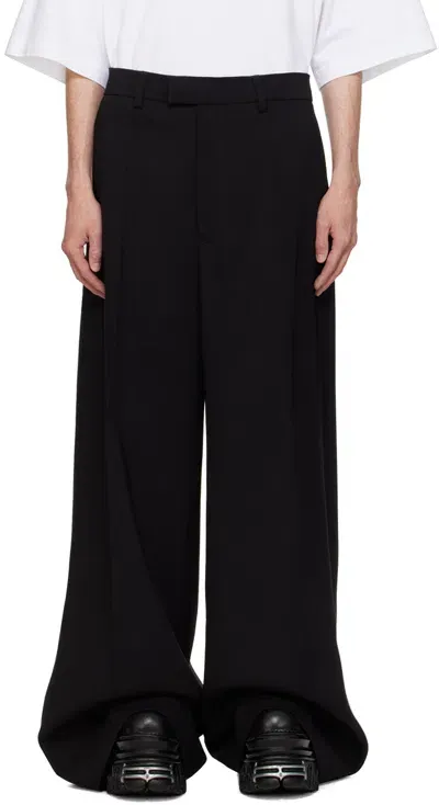 Vetements Black Tailored Trousers