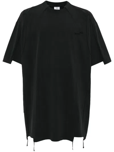 Vetements Blackout Cut-up T-shirt