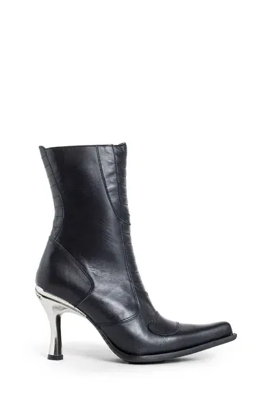 Vetements Heeled Boots In Black