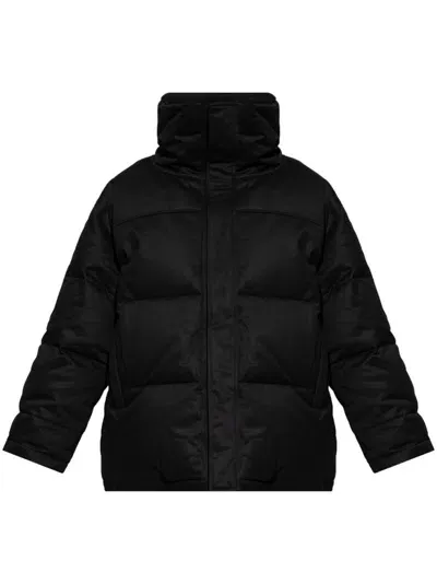 Vetements High-neck Bomber Jacket In Schwarz