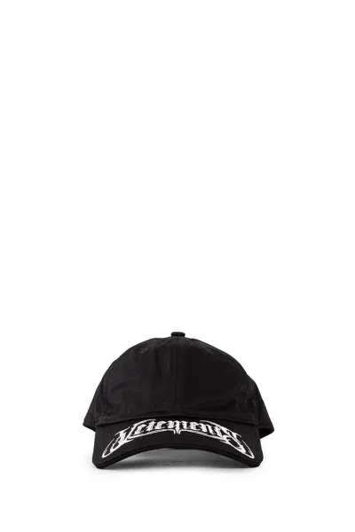 Vetements Man Black Hats