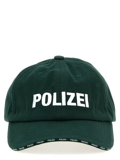 Vetements Polizei Hats In Green