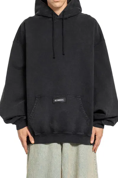 Vetements Sweaters In Black