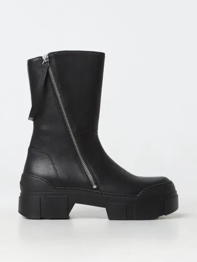 Vic Matie Ankle Boots Vic Matié Roccia Made Of Split Leather In Schwarz