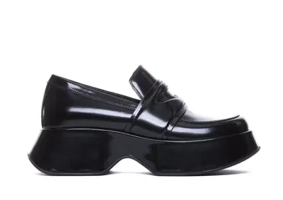 Vic Matie Loafers In Black