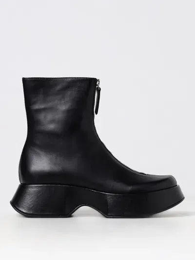 Vic Matie Flat Ankle Boots Vic Matié Woman Color Black