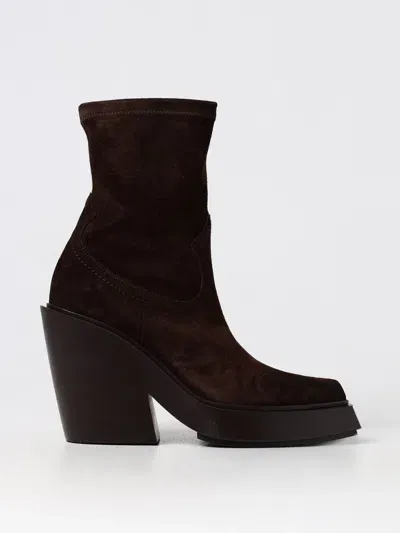 Vic Matie Flat Ankle Boots Vic Matié Woman Color Dark