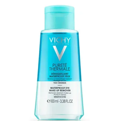 Vichy Pureté Thermale Waterproof Eye Make-up Remover 100ml In White