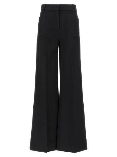 Victoria Beckham Alina Tailored Trousers In Black