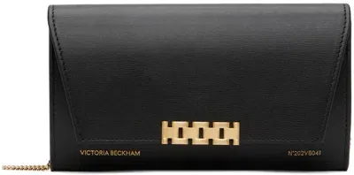 Victoria Beckham Black Wallet On Chain Bag