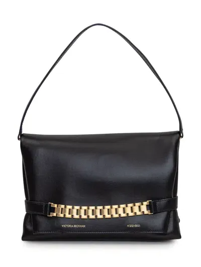 Victoria Beckham Chain Pouch In Black