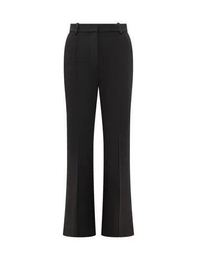 Victoria Beckham Cropped Kick Trouser In Black