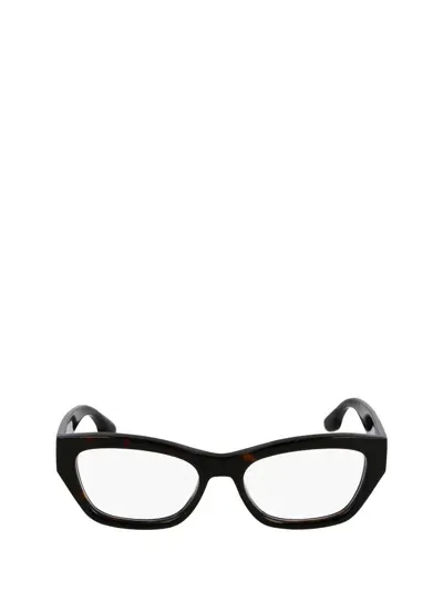 Victoria Beckham Eyeglasses In Brown