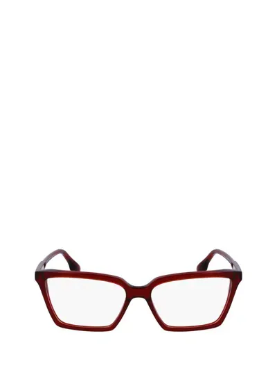 Victoria Beckham Eyeglasses In Red