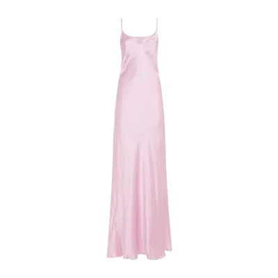 Victoria Beckham Sleeveless Cami Gown In Pink