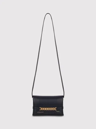 Victoria Beckham Mini Chain Clutch Bag In Black