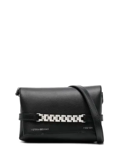 Victoria Beckham Mini Chain Pouch Crossbody Bag In 黑色