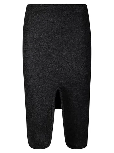 Victoria Beckham Padded Tube Skirt In Black