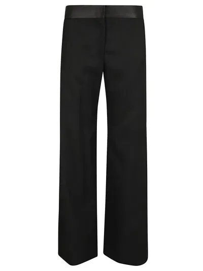 Victoria Beckham Side Panel Trouser In Black