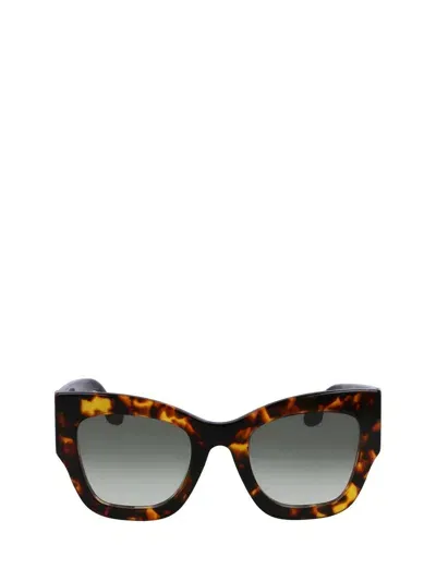 Victoria Beckham Sunglasses In Brown