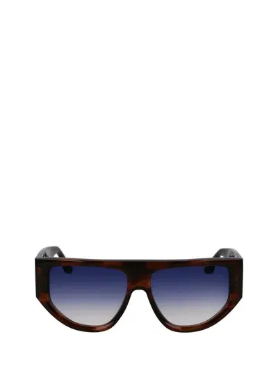 Victoria Beckham Sunglasses In Brown Horn