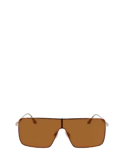 Victoria Beckham Sunglasses In Gold / Caramel