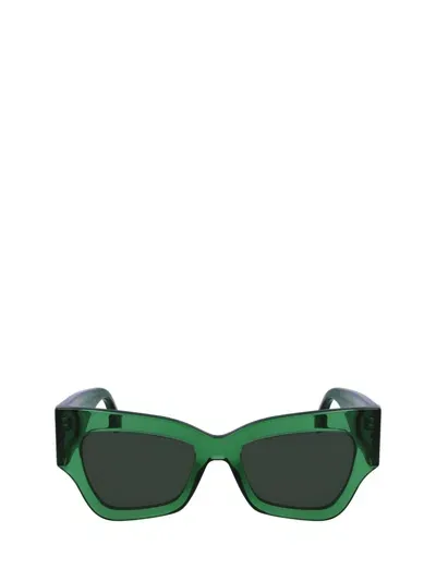 Victoria Beckham Sunglasses In Green