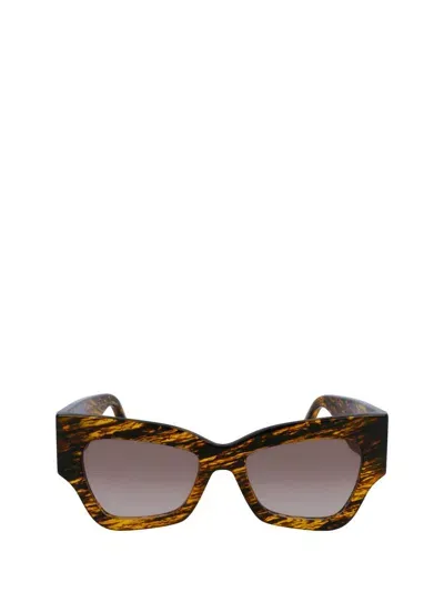 Victoria Beckham Sunglasses In Translucent Horn