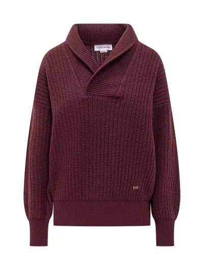 Victoria Beckham Sweater In Port