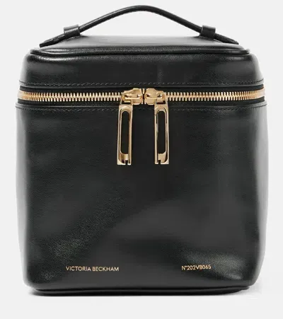 Victoria Beckham Leather Shoulder Bag In Black