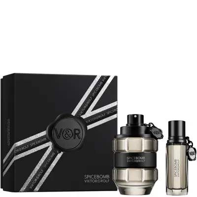 Viktor & Rolf Spicebomb Eau De Toilette 90ml Gift Set In White