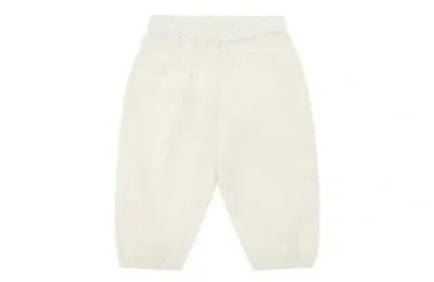 Vild House Of Little Kids'  Organic Cotton Woven Balloon Trousers In White