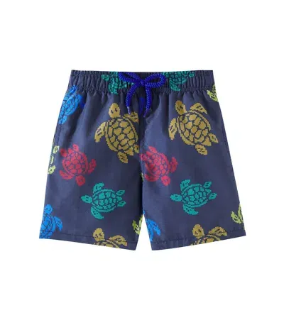 Vilebrequin Kids' Jim Swim Shorts In Blue