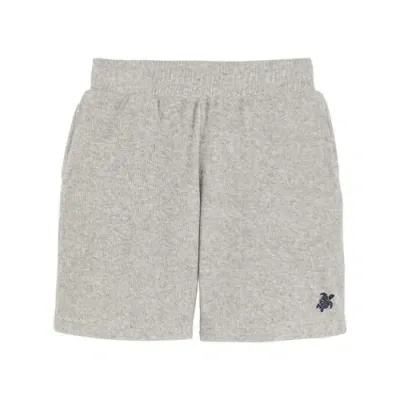 Vilebrequin Babies'  Kids' Terry Bermuda Shorts In Gris Chine