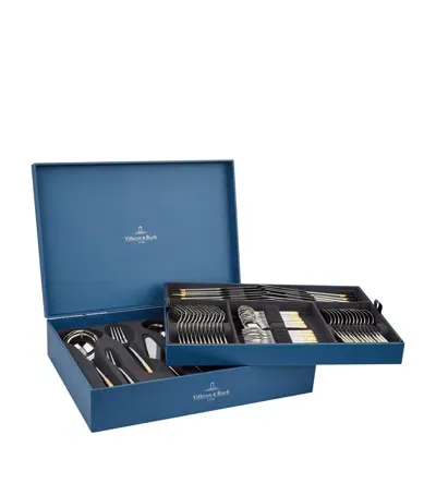 Villeroy & Boch Ella 70-piece Gold Plated Cutlery Set In Metallic