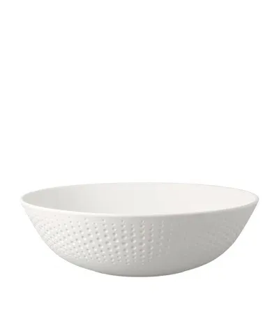 Villeroy & Boch Manufacture Collier Fruit Bowl In White