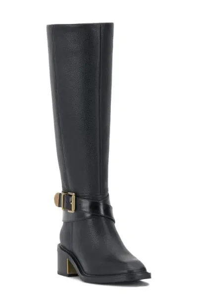 Vince Camuto Gini Knee High Boot In Black