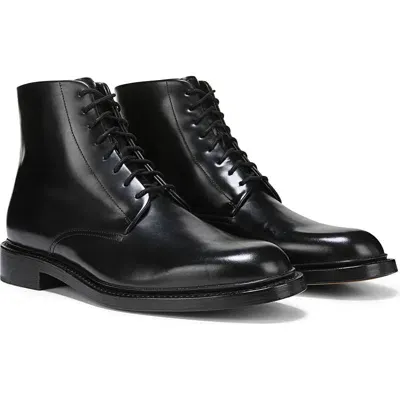 Vince Damian Lace-up Boot In Black