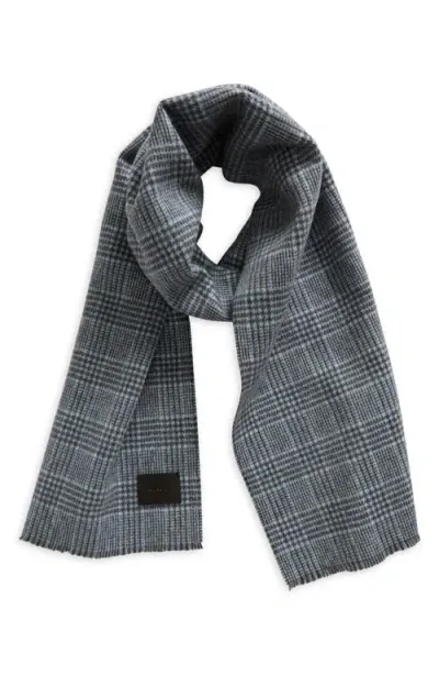 Vince Double Face Wool & Cashmere Scarf In Gray