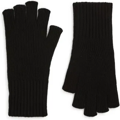 Vince Ringerless Wool & Cashmere Gloves In Blue